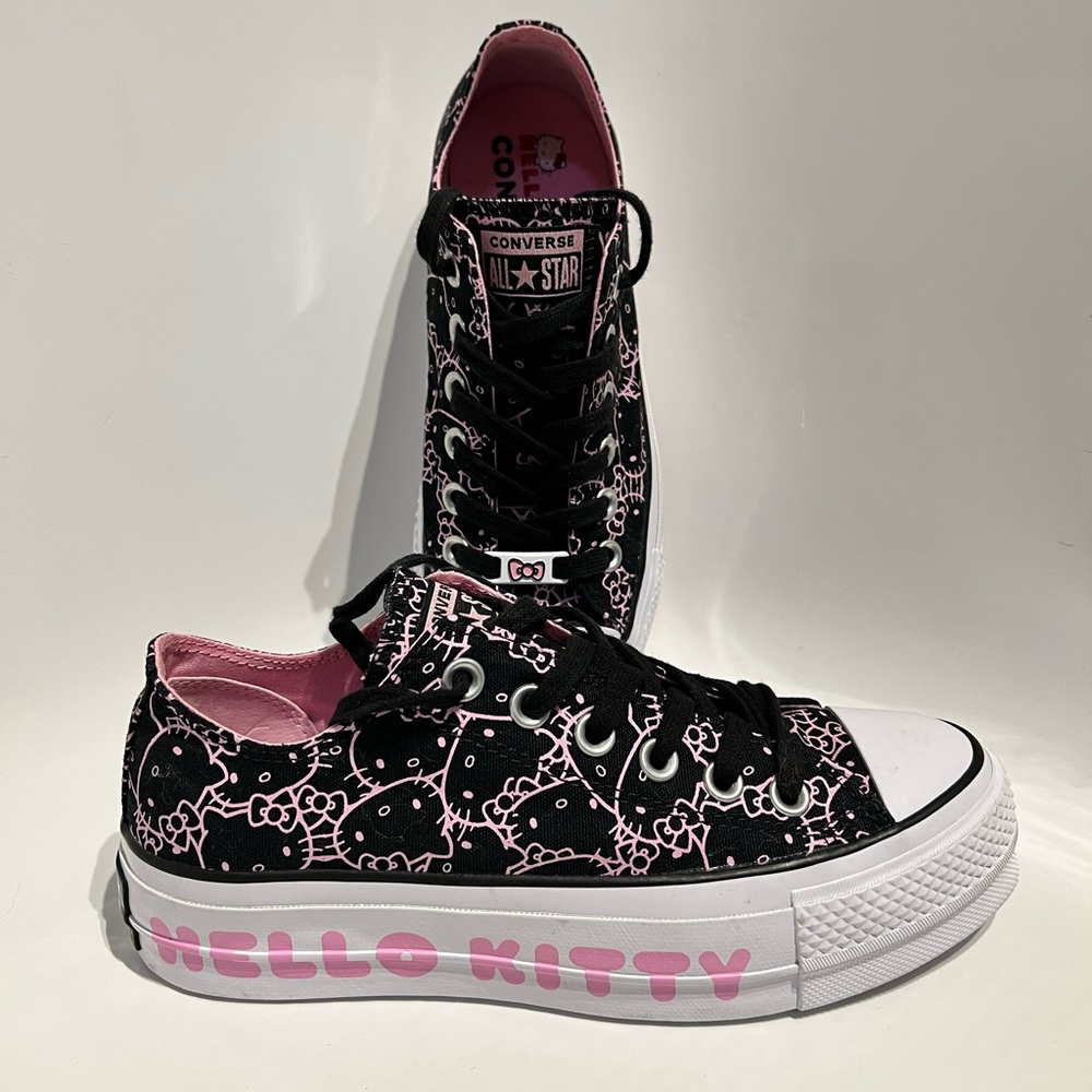 HELLO KITTY PLATFORM CONVERSE SHOES